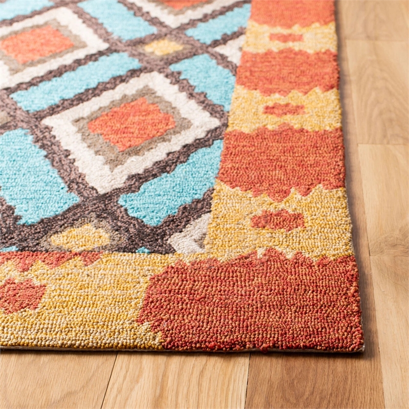 Safavieh Four Seasons Light Blue Indoor Rug - Runner 2'6