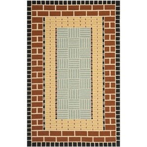 Safavieh Four Seasons Brown Indoor Rug - 5' x 8'
