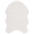 Safavieh Faux Sheep Skin Ivory Shag Rug - 2' x 3'