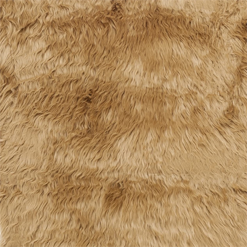 Safavieh Faux Sheep Skin Grey Shag Rug - Runner 2'6