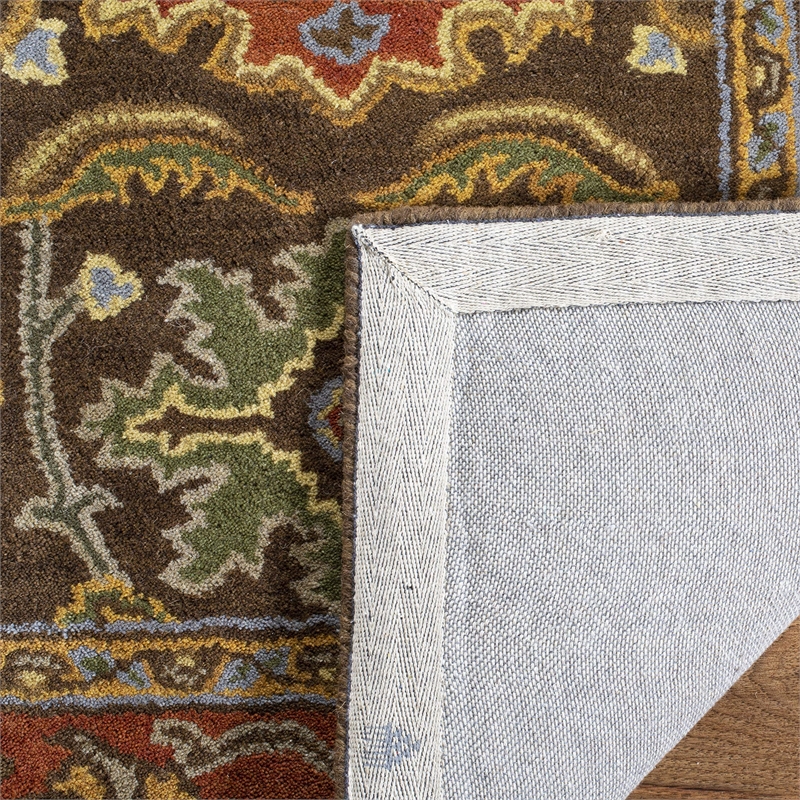 Safavieh Heritage Chocolate Traditional Rug - 5' x 8'
