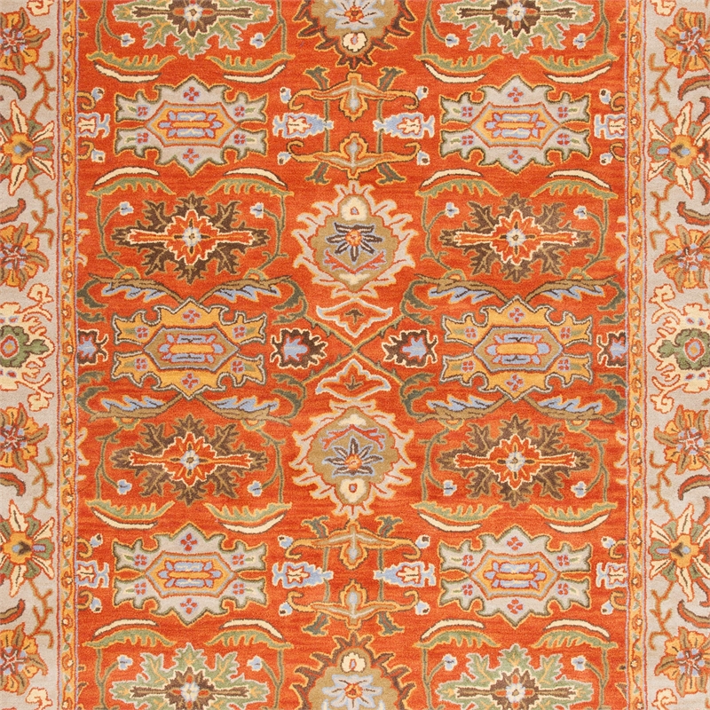 Safavieh Heritage Light Grey Traditional Rug - 5' x 8'