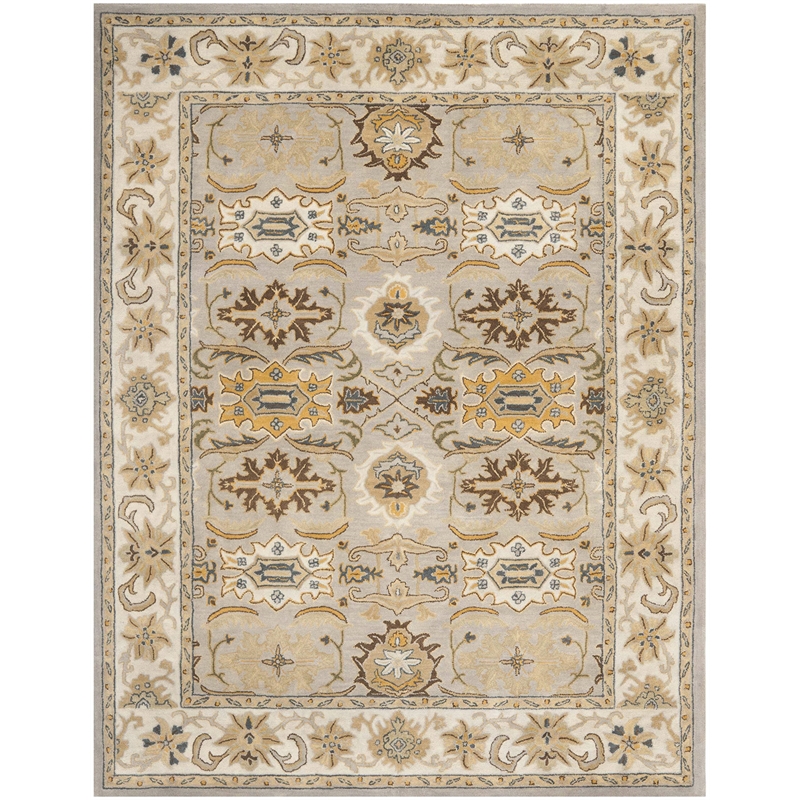 Safavieh Heritage Light Grey Traditional Rug - 9' x 12'