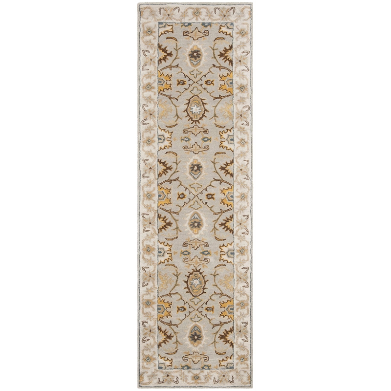 Safavieh Heritage Light Grey Traditional Rug - Runner 2'3