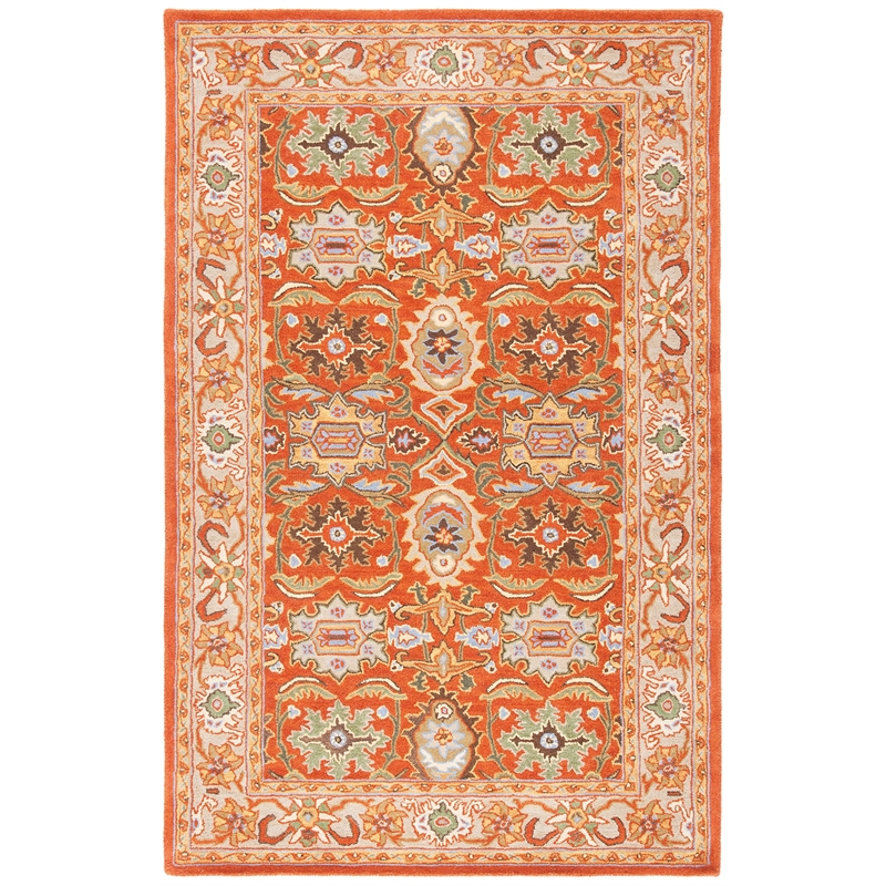 Safavieh Heritage Rust Traditional Rug - 4' x 6'