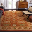 Safavieh Heritage Rust Traditional Rug - Square 6'