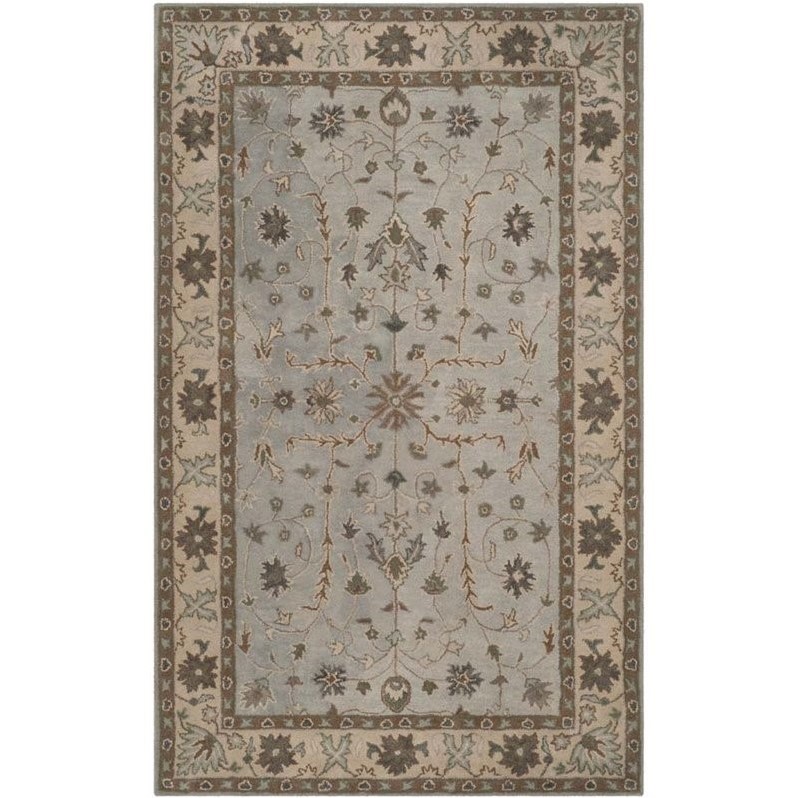Safavieh Heritage Green Traditional Rug - 6' x 9'