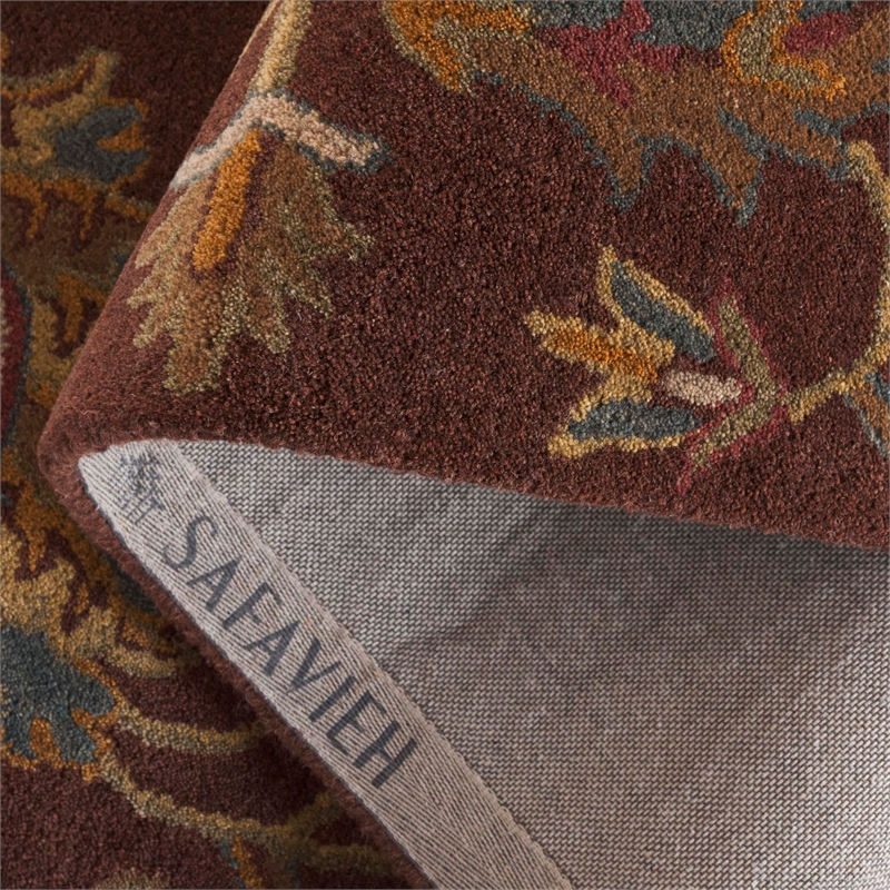 Safavieh Heritage Brown Traditional Rug - Square 6'