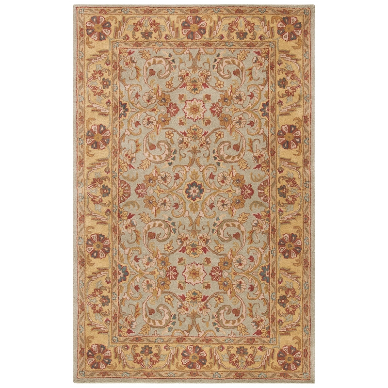 Safavieh Heritage Green Traditional Rug - 3' x 5'