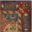 Safavieh Heritage Red Traditional Rug - Square 4'