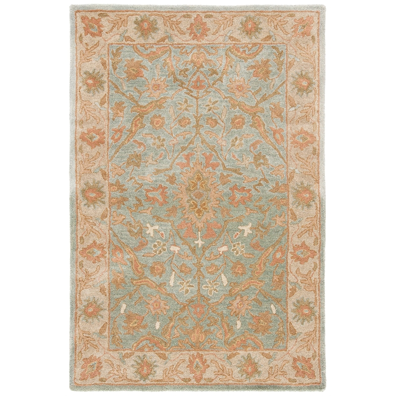 Safavieh Heritage Light Blue Traditional Rug - 4' x 6'