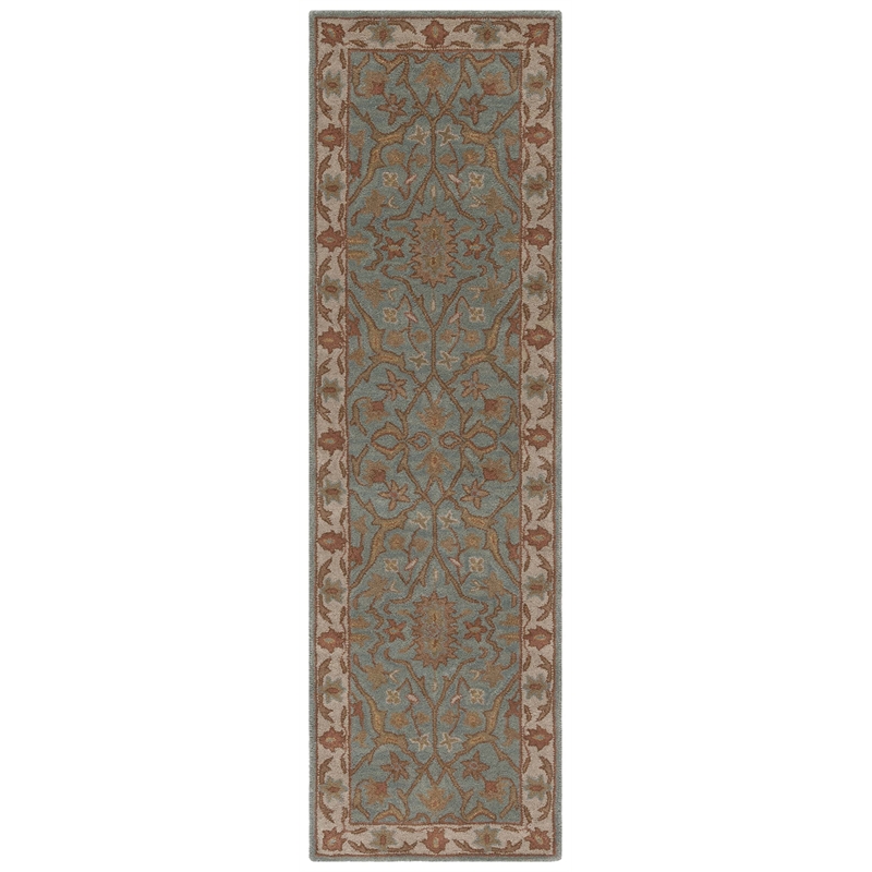 Safavieh Heritage Light Blue Traditional Rug - Runner 2'3