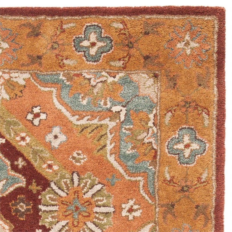 Safavieh Heritage Rust Traditional Rug - 2' x 3'