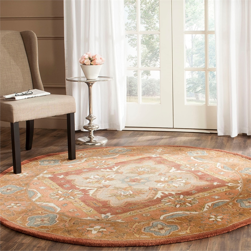 Safavieh Heritage Rust Traditional Rug - 8' x 10'