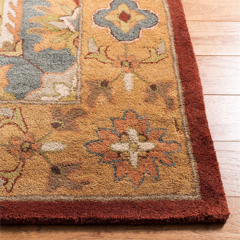 Safavieh Heritage Rust Traditional Rug - 8' x 10'