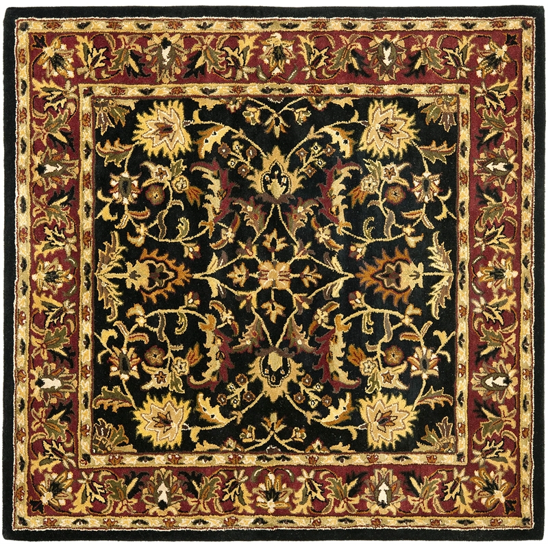 Safavieh Heritage Black Traditional Rug - Square 10'