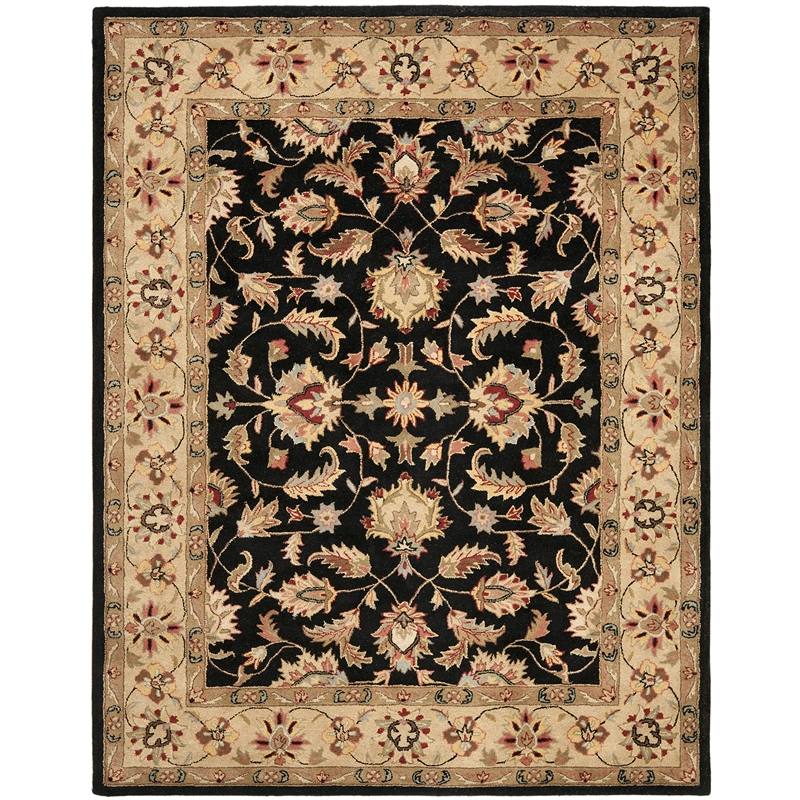 Safavieh Heritage Black Traditional Rug - 11' x 15'