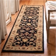 Safavieh Heritage Black Traditional Rug - Runner 2'3