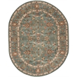 Safavieh Heritage Blue Traditional Rug - Oval 7'6