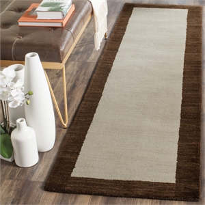 Safavieh Himalaya Beige Shag Rug - Runner 2'3&quot x 6'