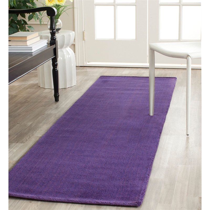 Safavieh Himalaya Purple Shag Rug - Runner 2'3