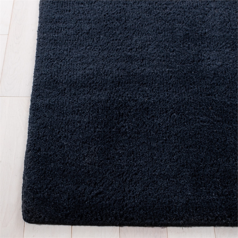 Safavieh Himalaya Black Shag Rug - Runner 2'3