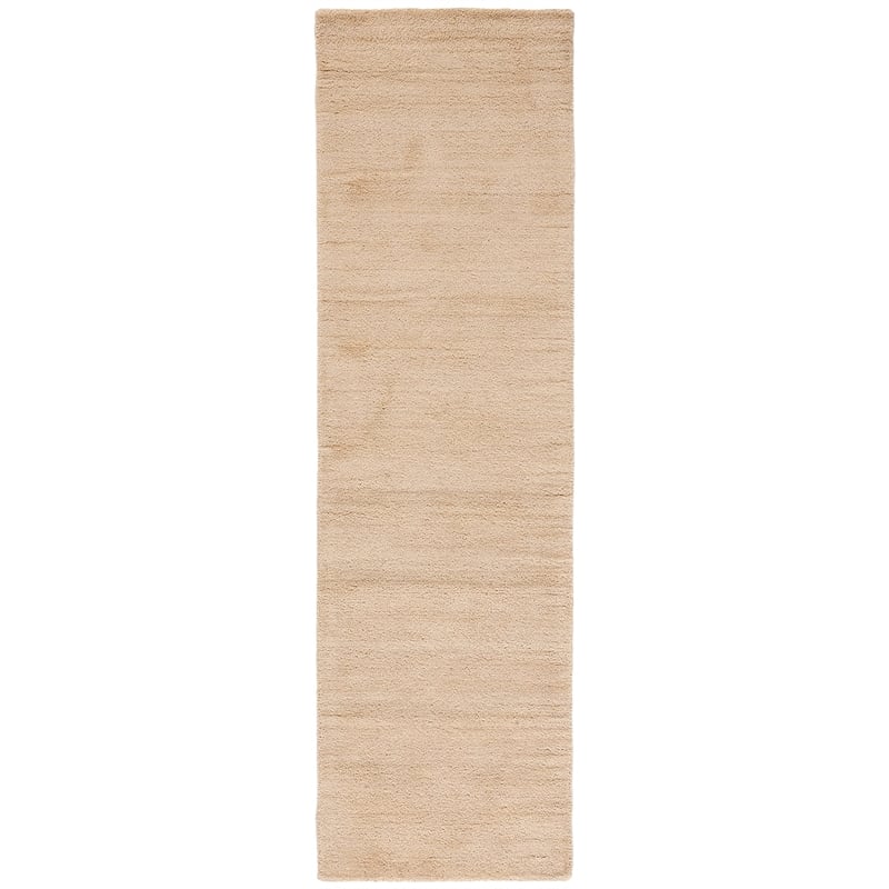 Safavieh Himalaya Beige Shag Rug - Runner 2'3