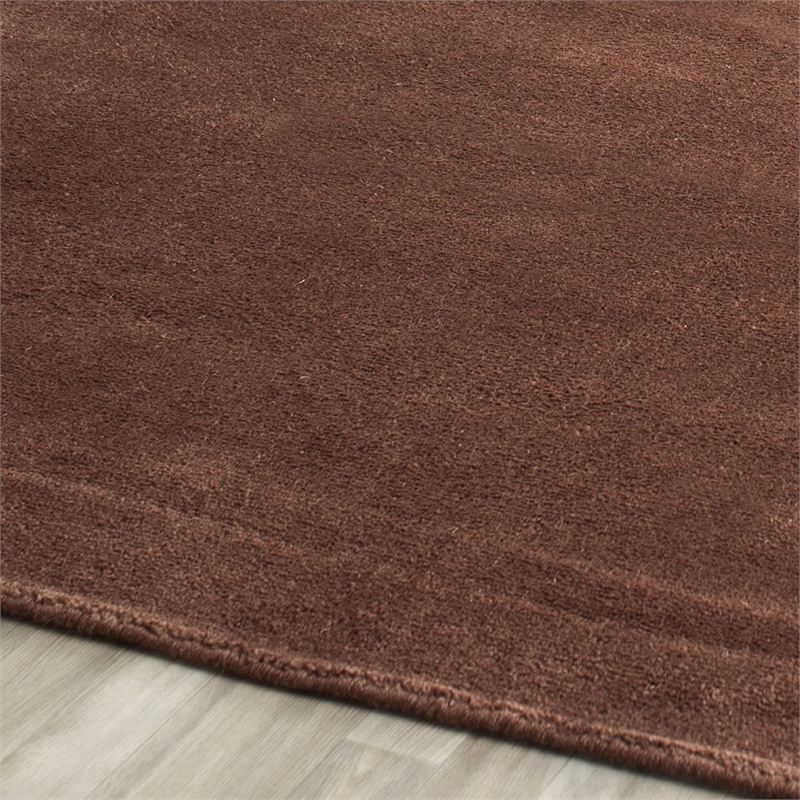 Safavieh Himalaya Brown Shag Rug - Runner 2'3