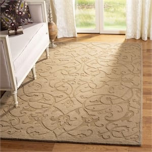 Safavieh Impressions Light Brown Contemporary Rug - 5' x 8'