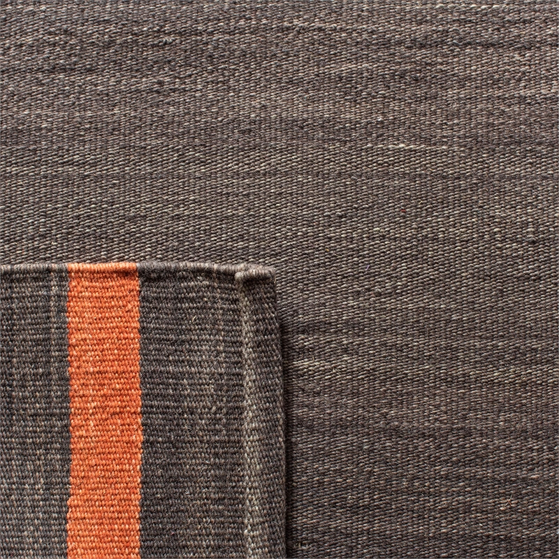 Safavieh Kilim Dark Grey Contemporary Rug - 8' x 10'