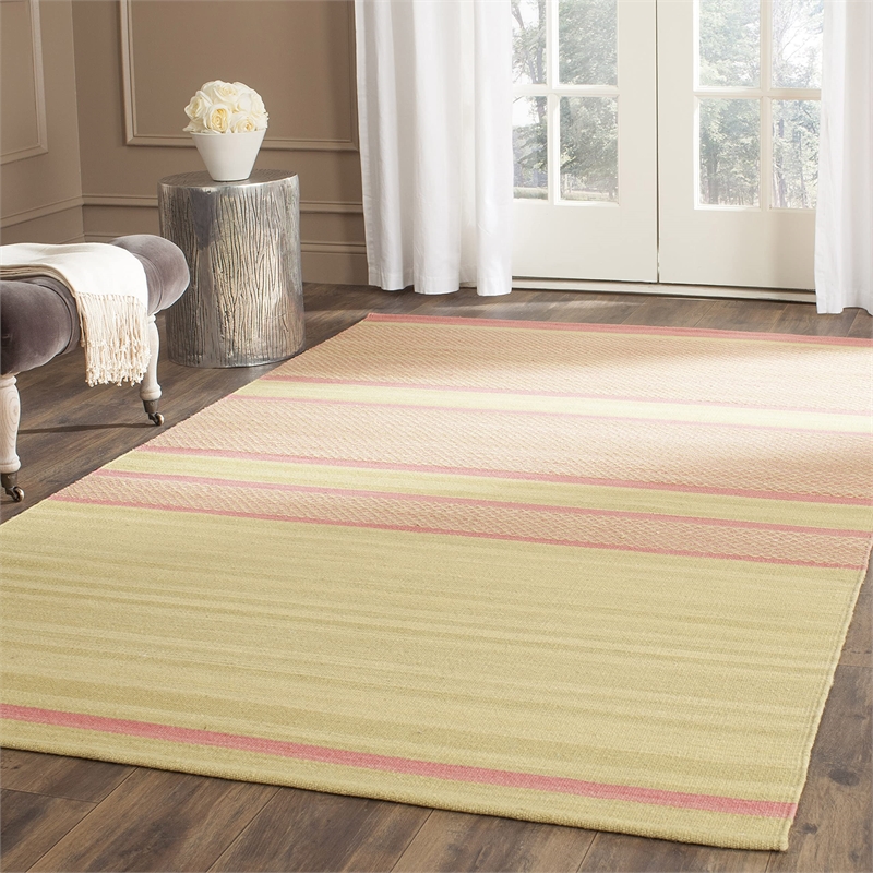 Safavieh Kilim Lime Contemporary Rug - 5' x 8'