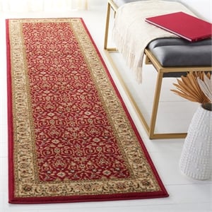 Safavieh Lyndhurst Red Traditional Rug - Runner 2'3&quot x 20'