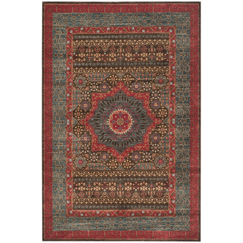 Safavieh Mahal Navy Traditional Rug - 6'7