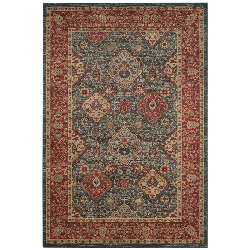 Safavieh Mahal Navy Traditional Rug - 6'7