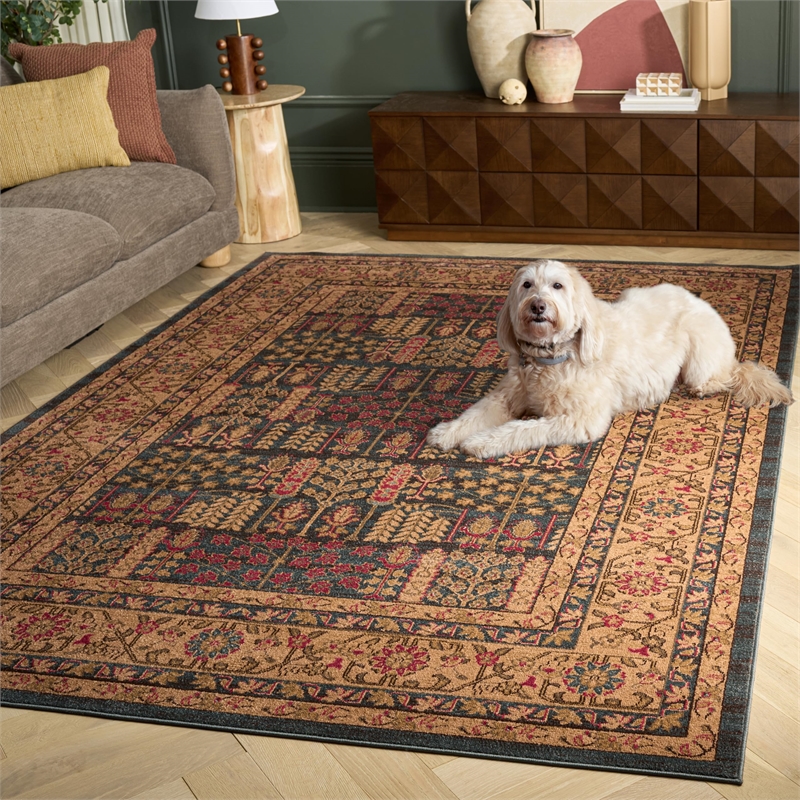 Safavieh Mahal Navy Traditional Rug - 6'7