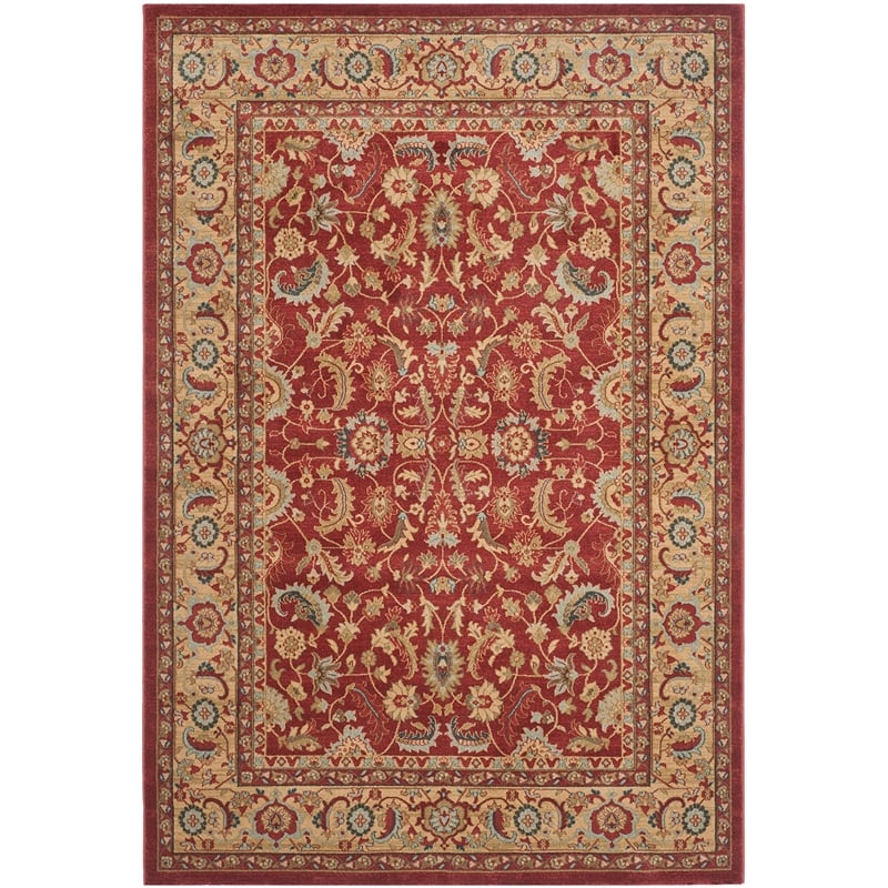 Safavieh Mahal Red Traditional Rug - 6'7