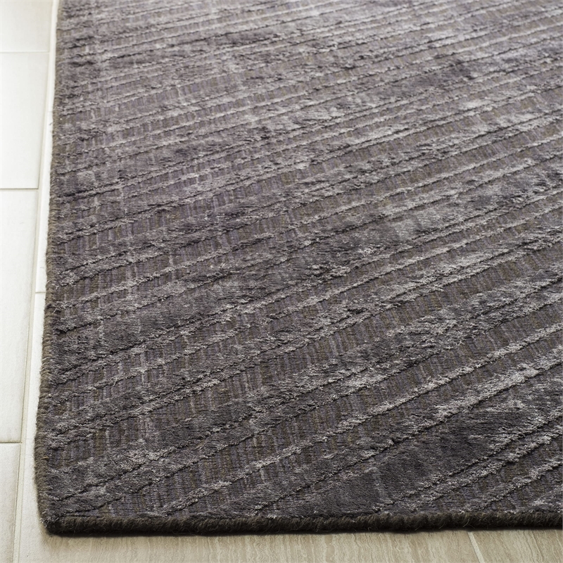 Safavieh Mirage Charcoal Contemporary Rug - 6' x 9'
