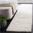 Safavieh Malibu Shag White Shag Rug - Runner 2'3