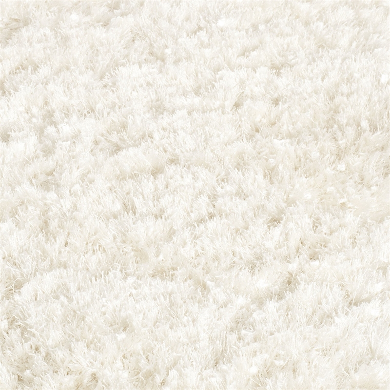 Safavieh Malibu Shag White Shag Rug - Runner 2'3