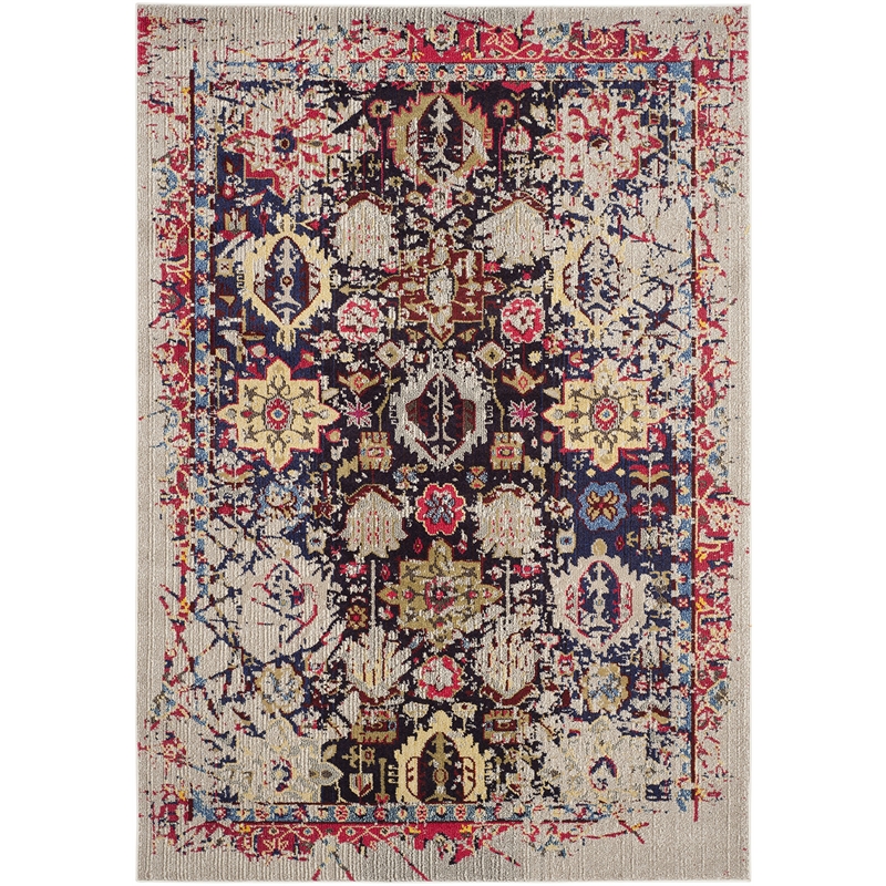 Safavieh Monaco Grey Contemporary Rug - 6'7