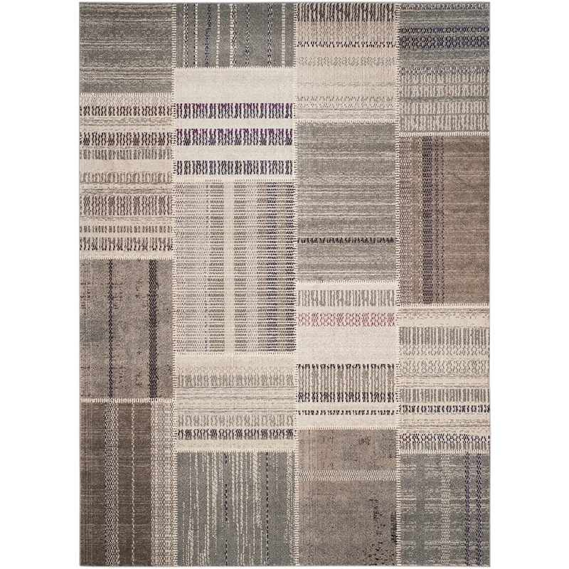 Safavieh Monaco Grey Contemporary Rug - 8' x 11'