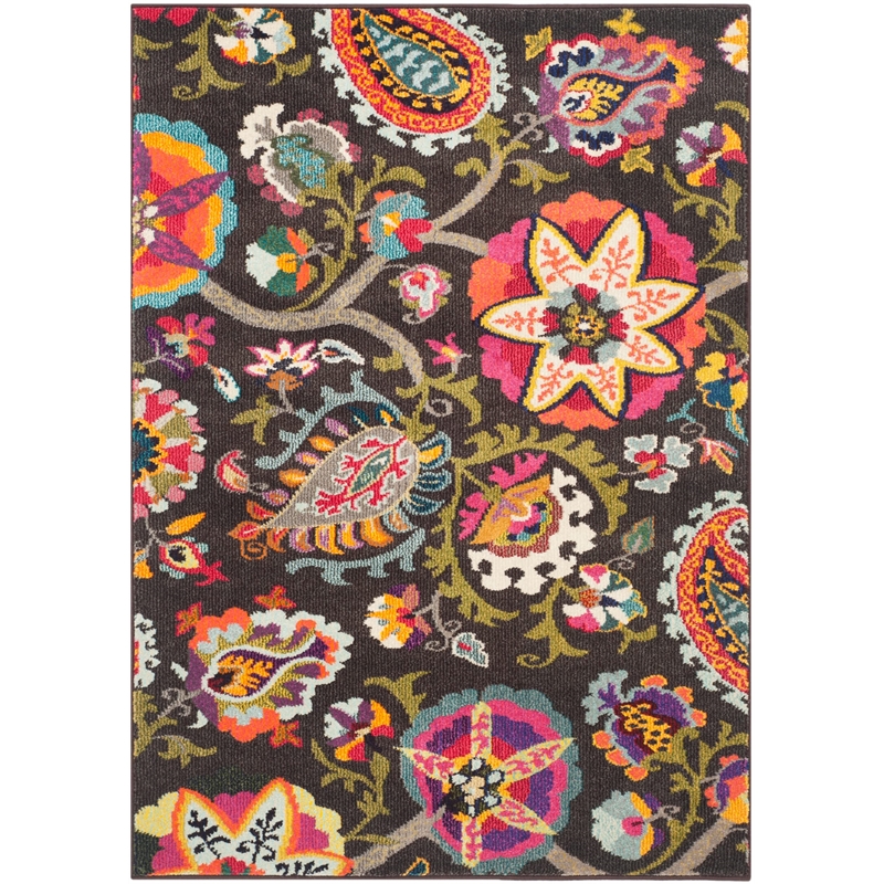 Safavieh Monaco Brown Contemporary Rug - 4' x 5'7