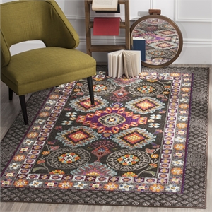 Safavieh Monaco Brown Contemporary Rug - 6'7&quot x 9'2&quot