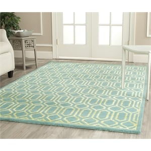 Safavieh Mosaic Aqua Traditional Rug - 4' x 6'