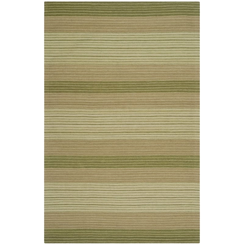 Safavieh Marbella Green Contemporary Rug - 6' x 9'