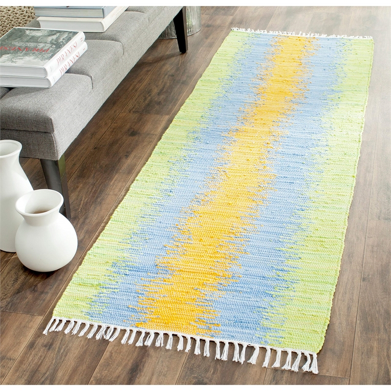 Safavieh Montauk Grey Contemporary Rug - Runner 2'6
