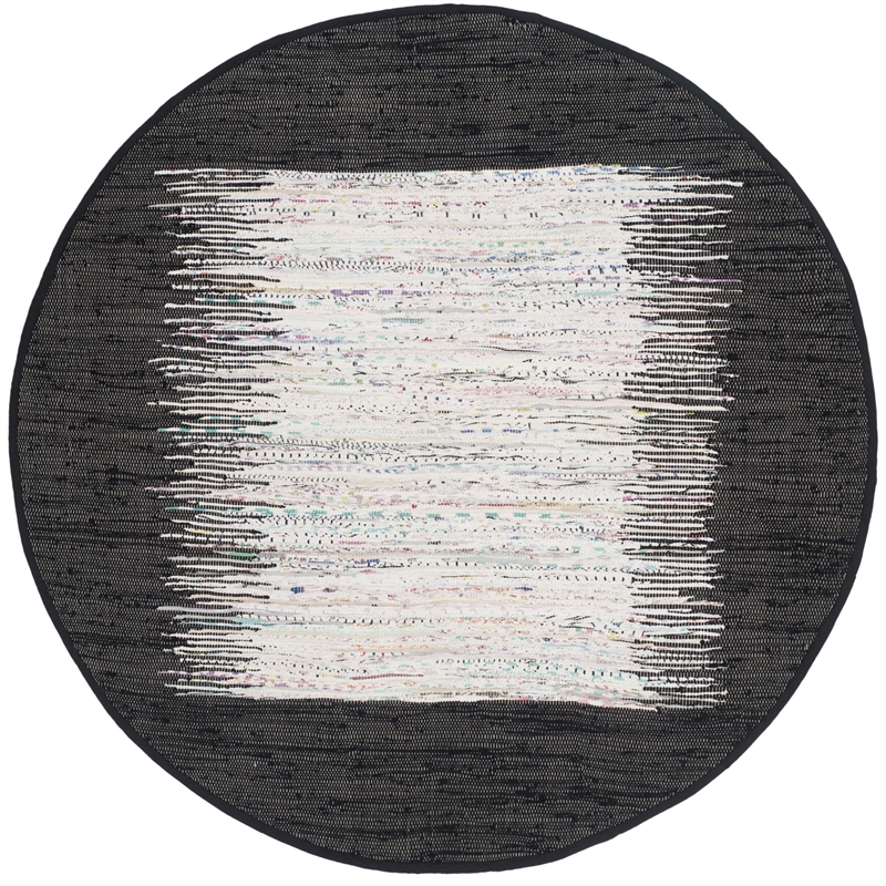Safavieh Montauk Ivory Contemporary Rug - Round 6'