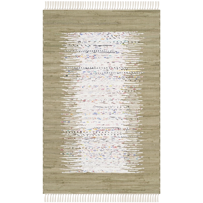 Safavieh Montauk Ivory Contemporary Rug - Runner 2'6