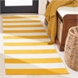 Safavieh Montauk Yellow Contemporary Rug - Runner 2'3