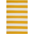 Safavieh Montauk Yellow Contemporary Rug - Runner 2'6
